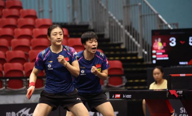 伟德体育平台-单打失意双打过关 陈梦/王艺迪险胜印度组合晋级